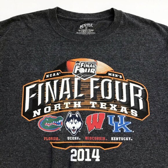 Florida Gators 2014 Final Four T-Shirt Mens Med North Texas NCAA Basketball UF - Picture 2 of 7